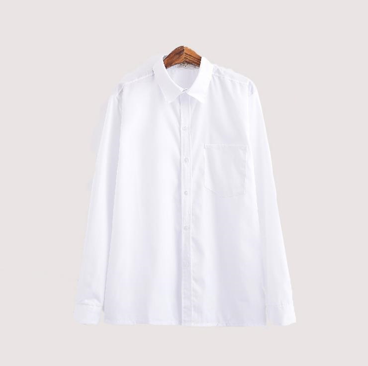 Hemd Weiß Langarm für Kinder Gr.130