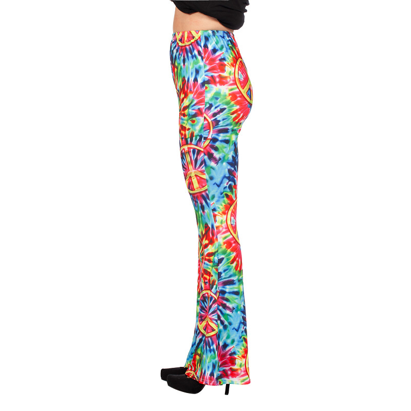 Hippie Schlaghose Peace Tie-Dey Gr.42/44