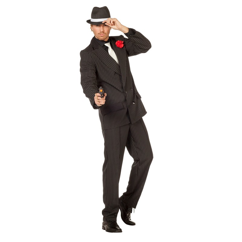Gangster Nadelstreif Anzug Gr.50