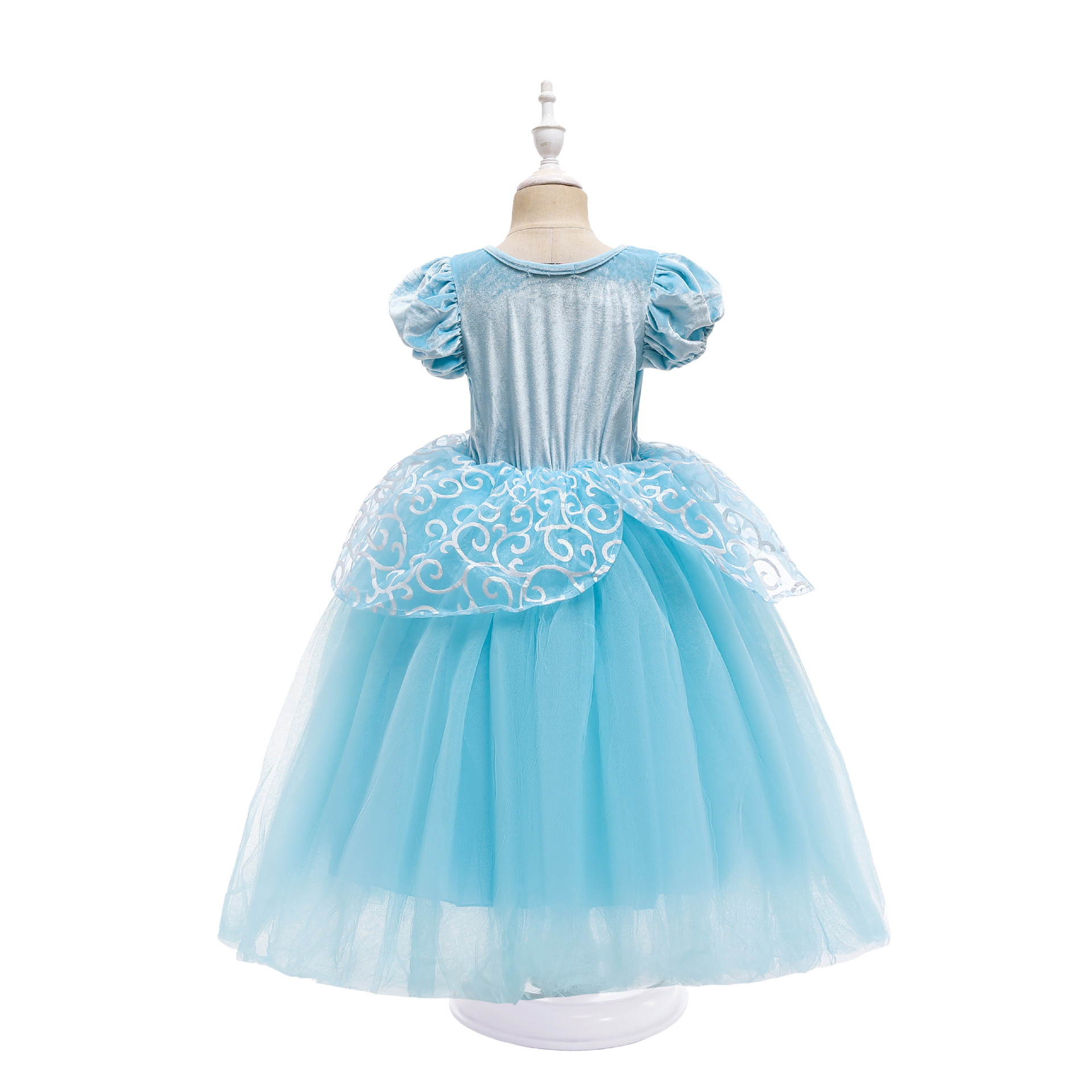Prinzessin Kleid blau 104