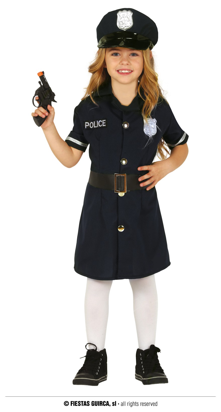 Police Girl Kleid  10-12 Jahre