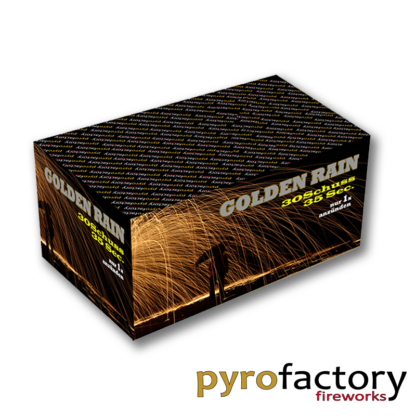Feuerwerk Batterie Golden Rain 30Schuss