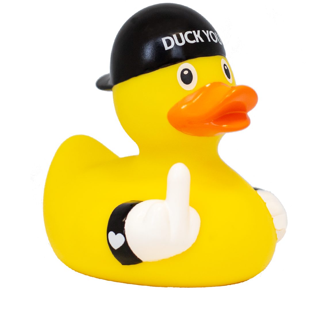 Badeente "Duck you"   ca. 8,5cm