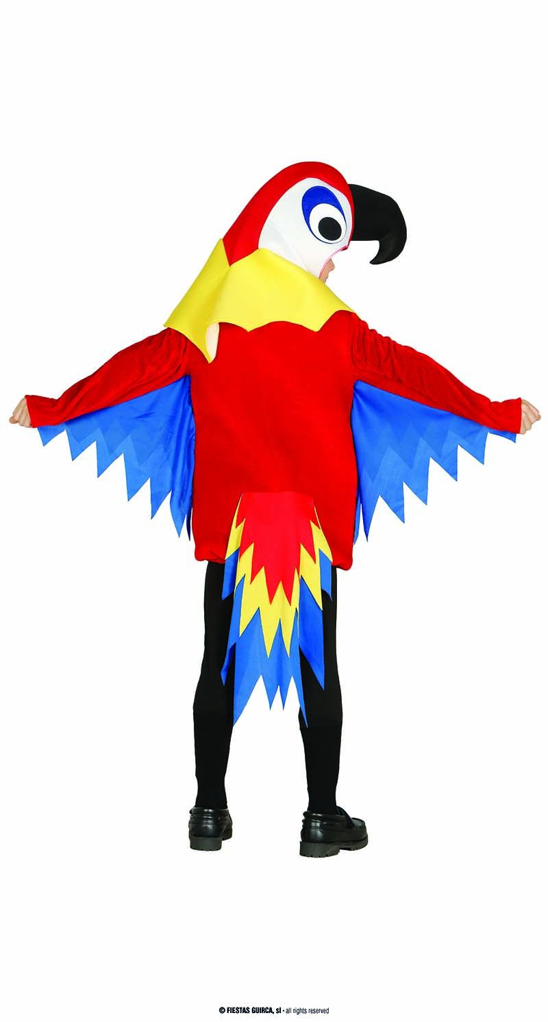 Papagei Kostüm  7-9 J