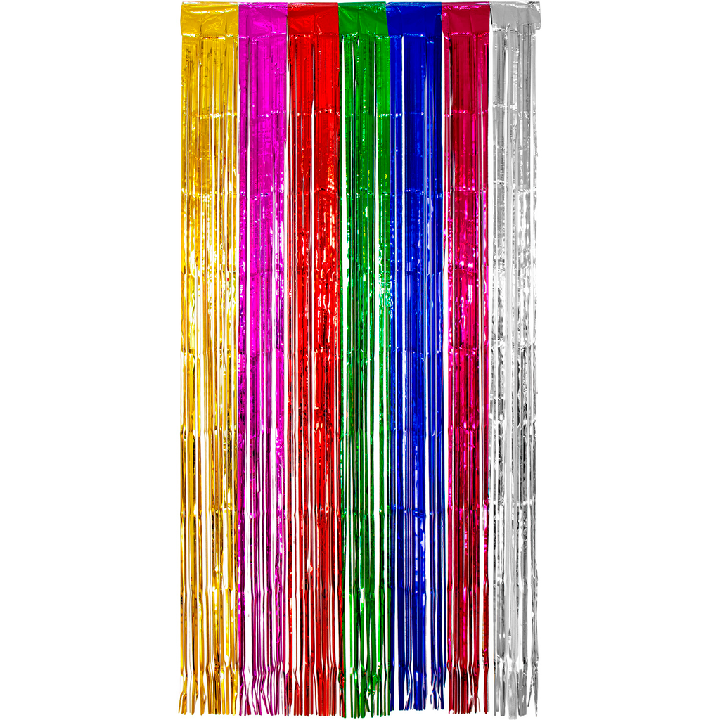 Folienfransen Vorhang  multicolor