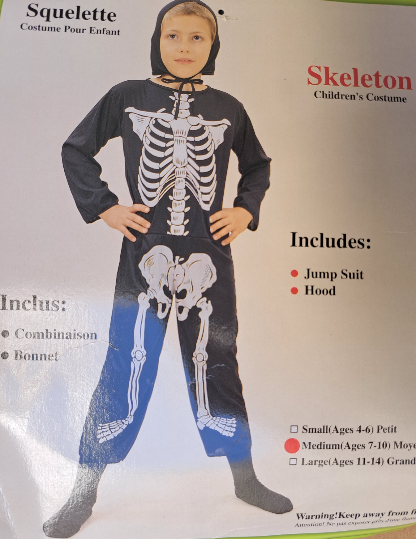 Skelett Overall   Gr.104/116  AL