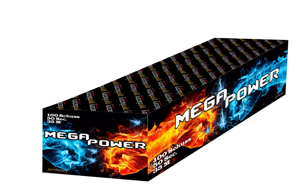 Mega Power Batterie 100 Schuss