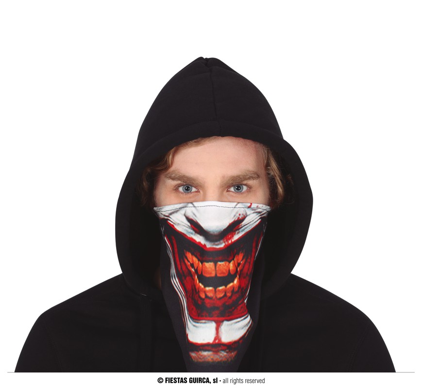 Gesichtstuch Horror- Horror Clown MNS