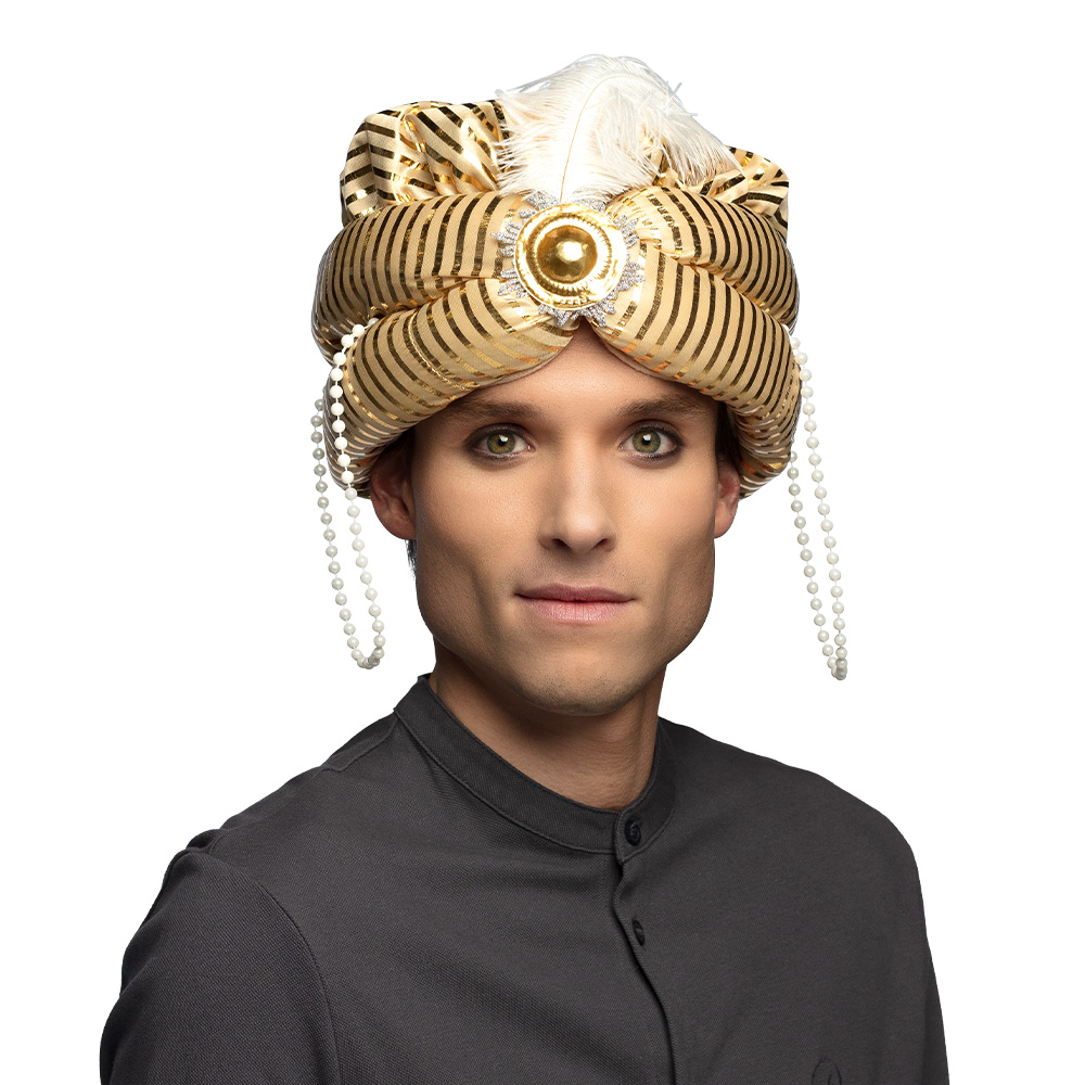 Goldener Turban