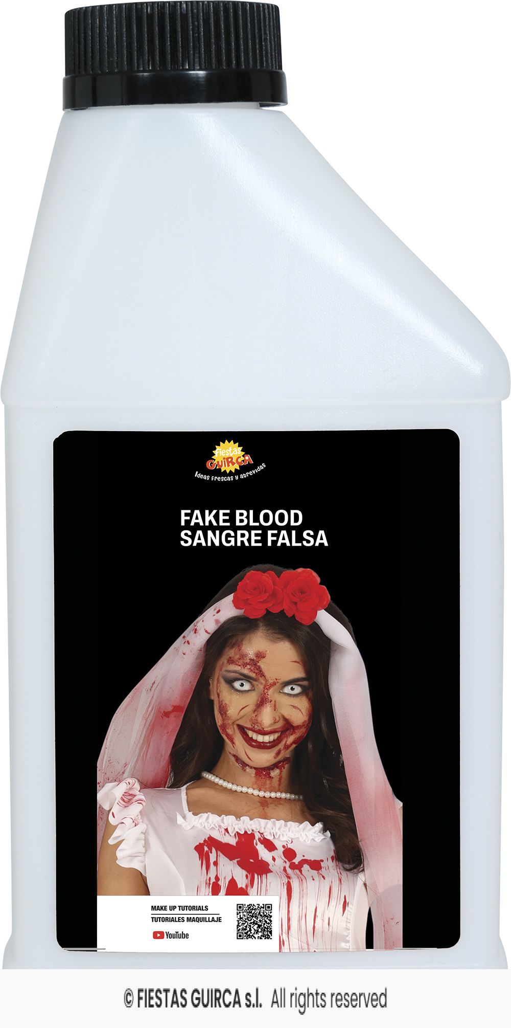 Blut 1Liter Flasche  auswaschbar