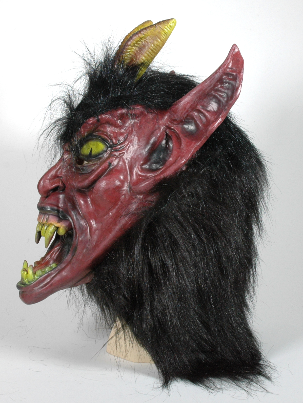 Krampus Kombi Overall Größe 152 mit Erwachsenen Maske
