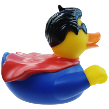 "Supermään" Badeente  8cm