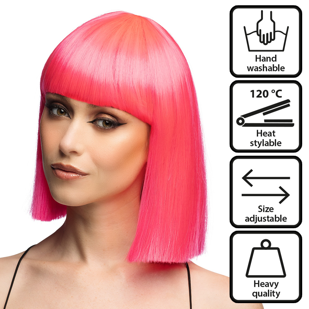 Pink Pagen/Bob Perücke High Qualitiy