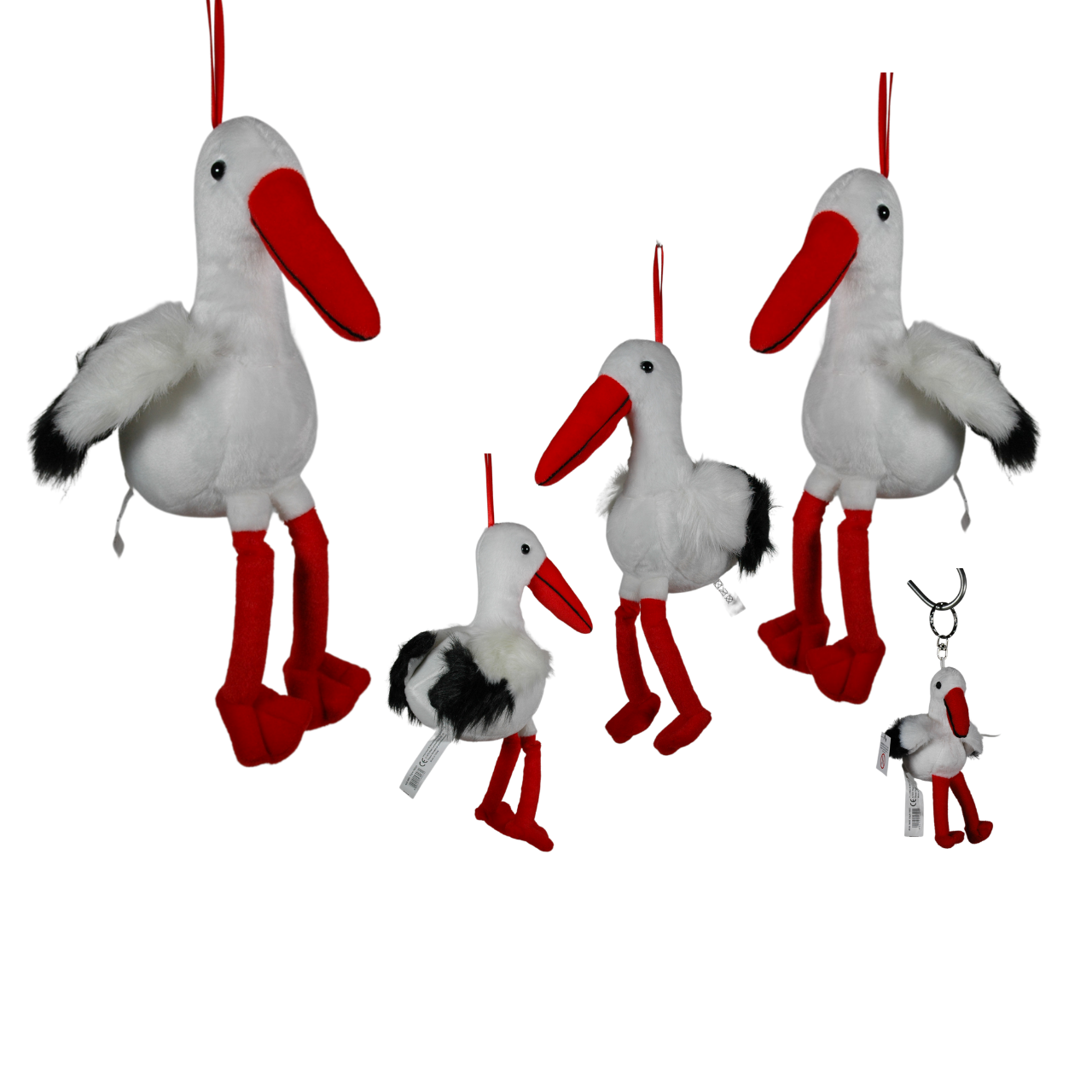 Plüsch Storch ca. 38cm