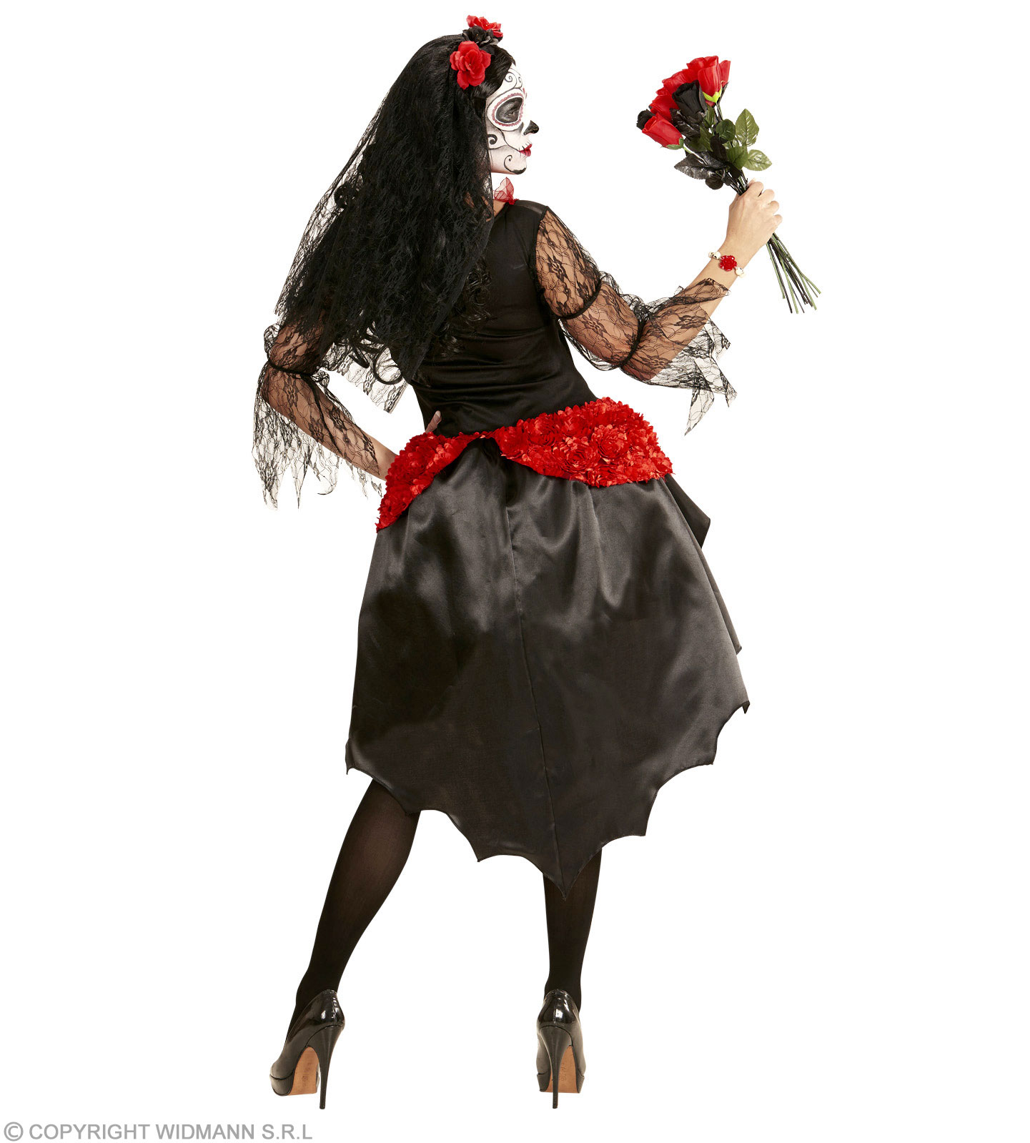 Kleid Braut dia de los Muertos XS