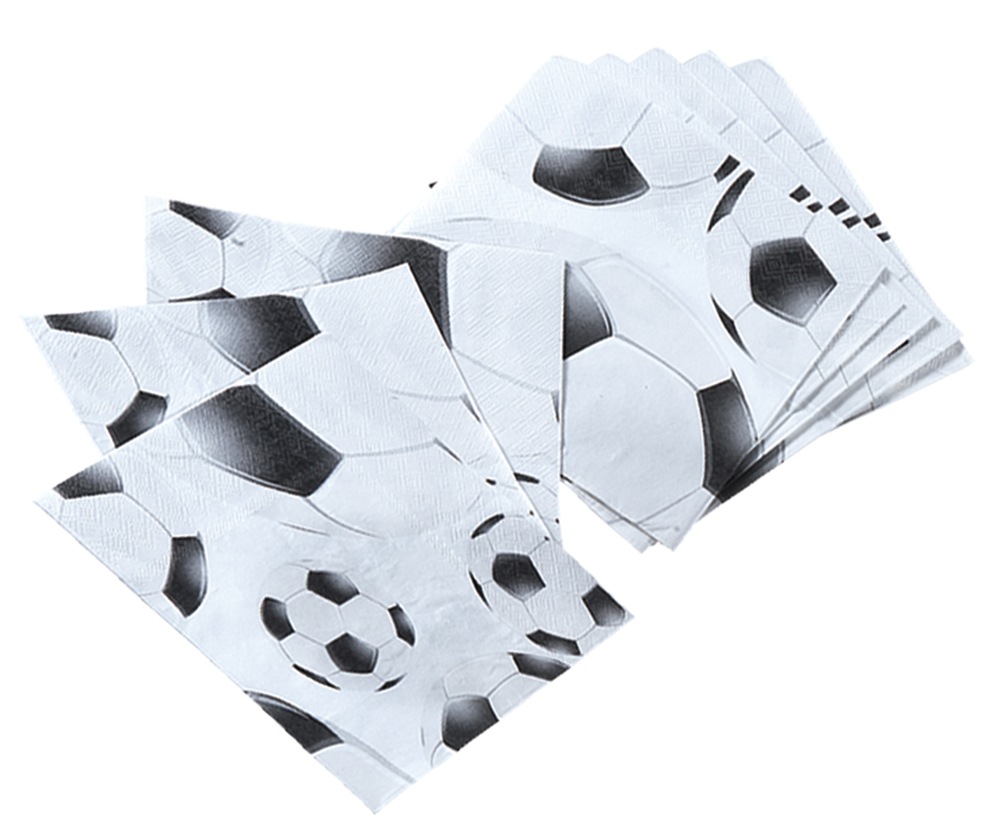 Fußball Servietten  20 Stück Packung