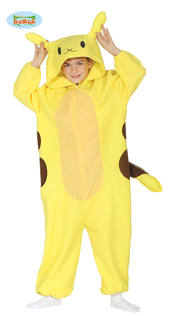 Overall gelb mit Muster für 10-12 Jahre