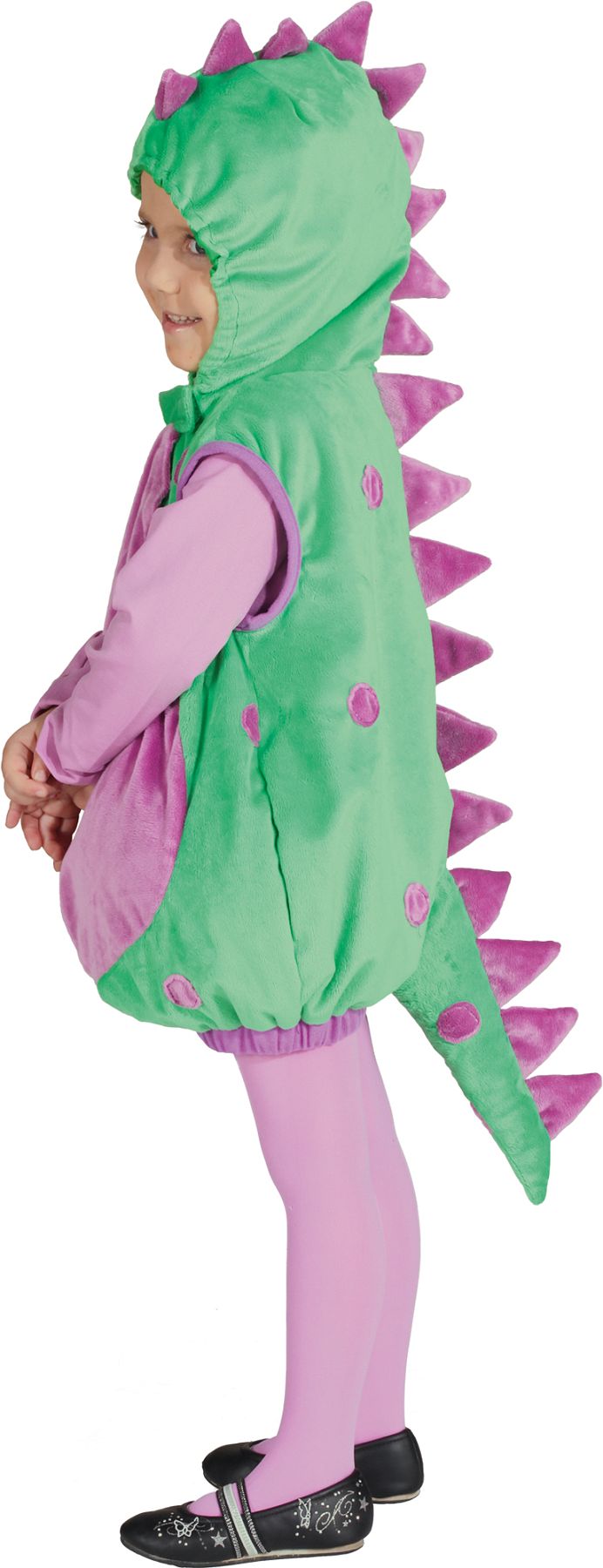 Dino Weste mit Kapuze Größe 104