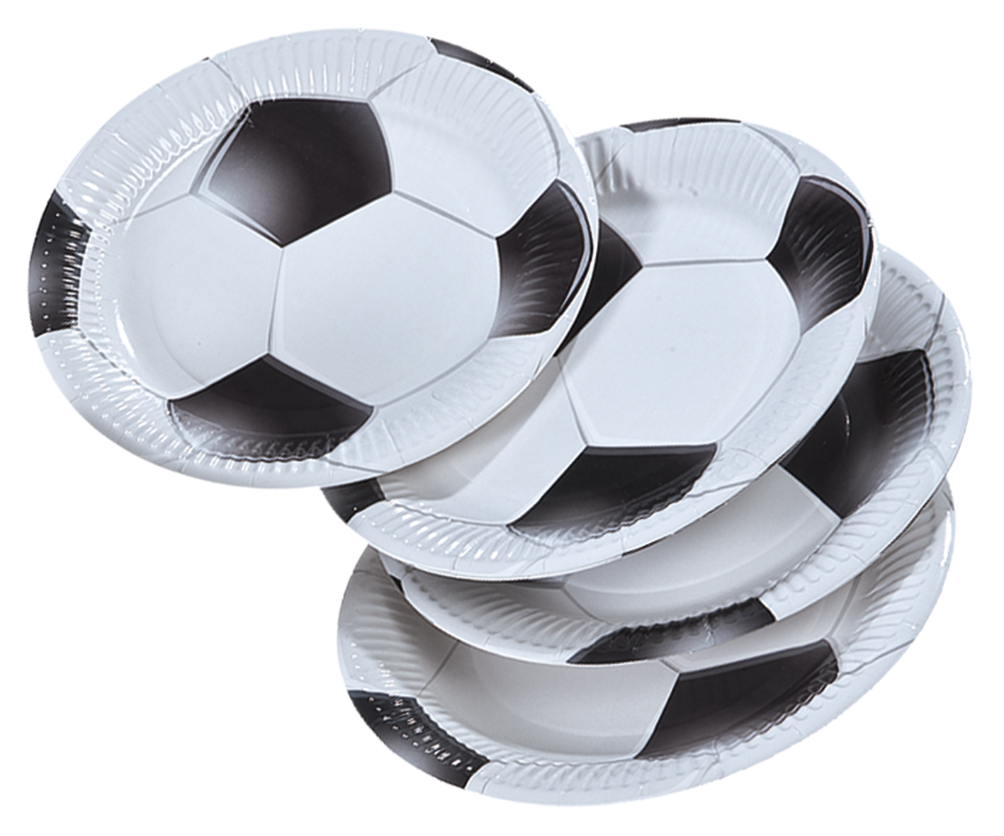 8 Papp Teller "Fußball"