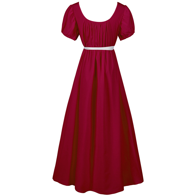 Mittelalterliches Kleid weinrot 44/46 (3XL)
