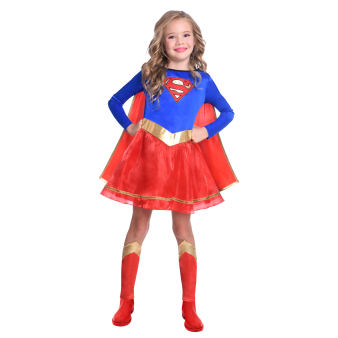 Supergirl Kostüm 8-10 Jahre