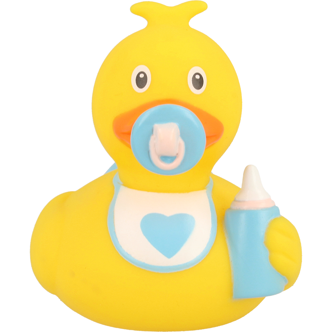 Baby Boy  Quietschente hellblau ca. 8,5cm