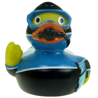 Taucher Badeente  8cm
