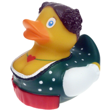 Dirndl Badeente Traudl  8cm