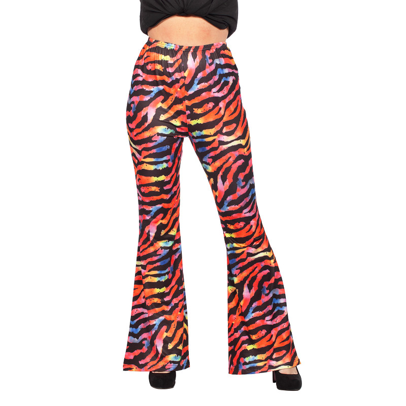 Hippie Schlaghose multicolor Tiger Gr.38/40