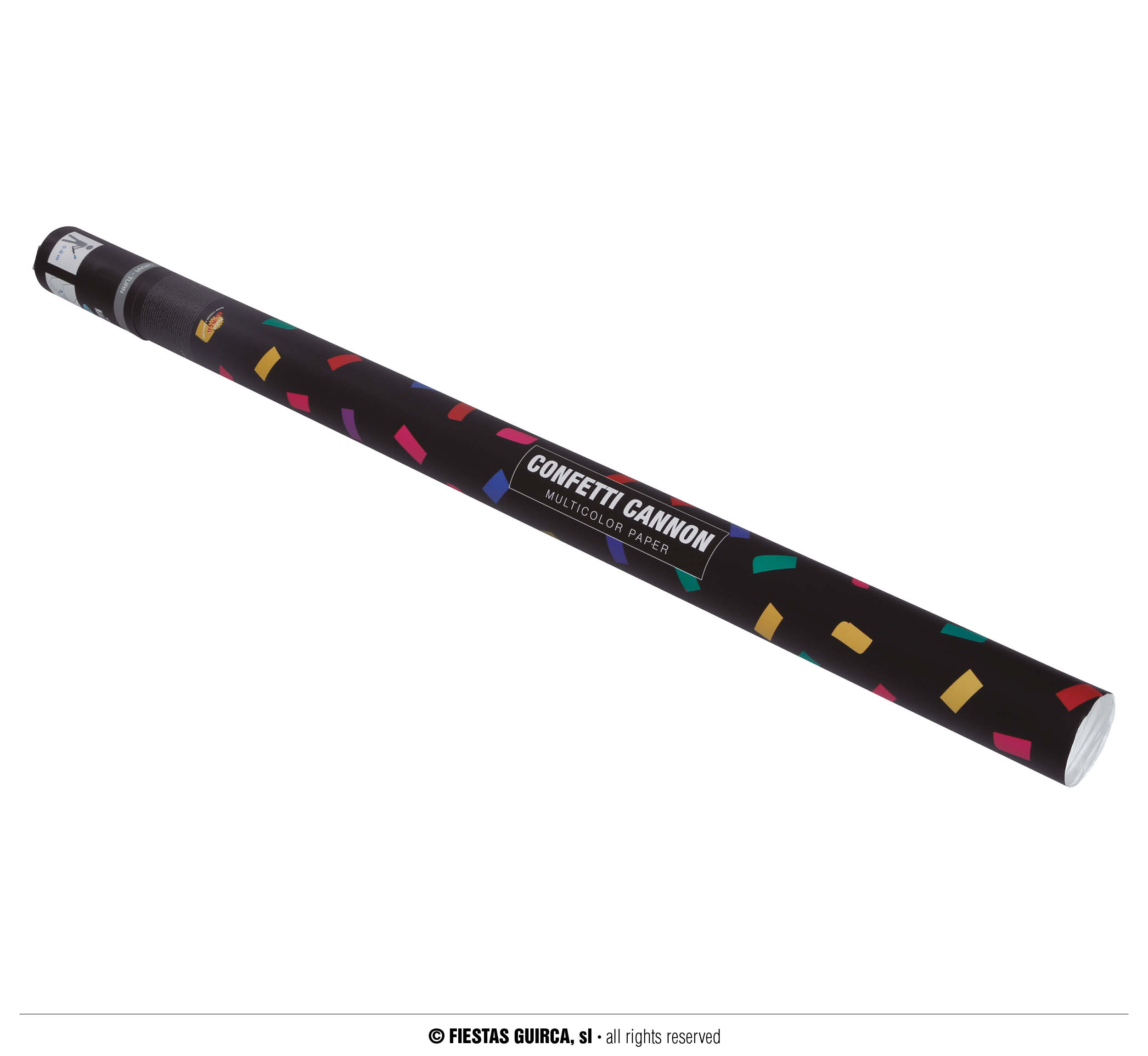 3er Pkg. Konfetti Shooter 80cm  Papierstreifen Füllung