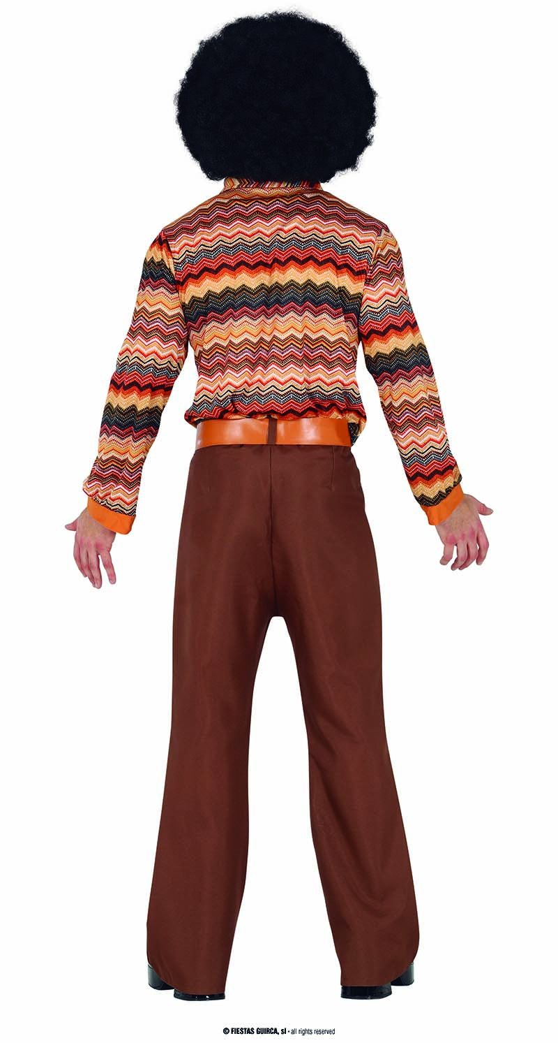 70er Jahre Hose und Oberteil 48/50  M   braun