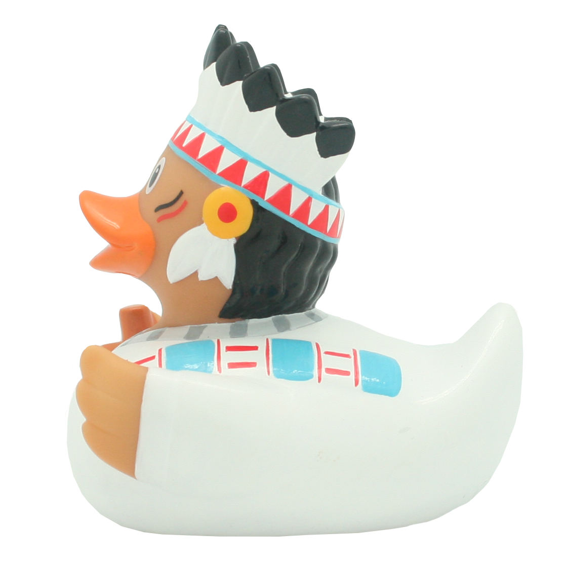 Häuptling Badeente ca. 8,5cm