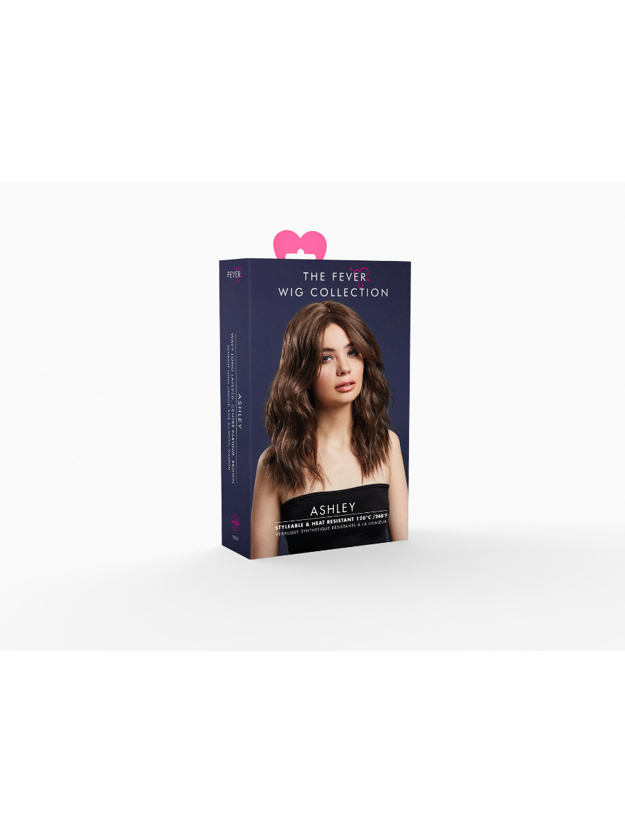 Wavy long  Bob Perücke braun Premium Qualität