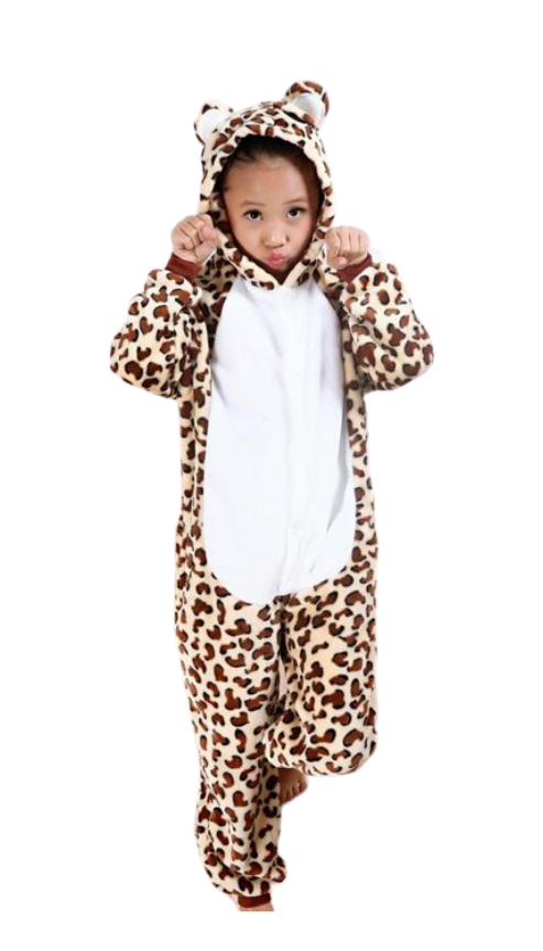 Leopard Overall Größe 128