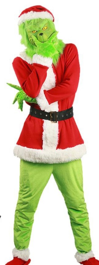 Weihnachts Monster Kostüm Set 5teilig X-LARGE