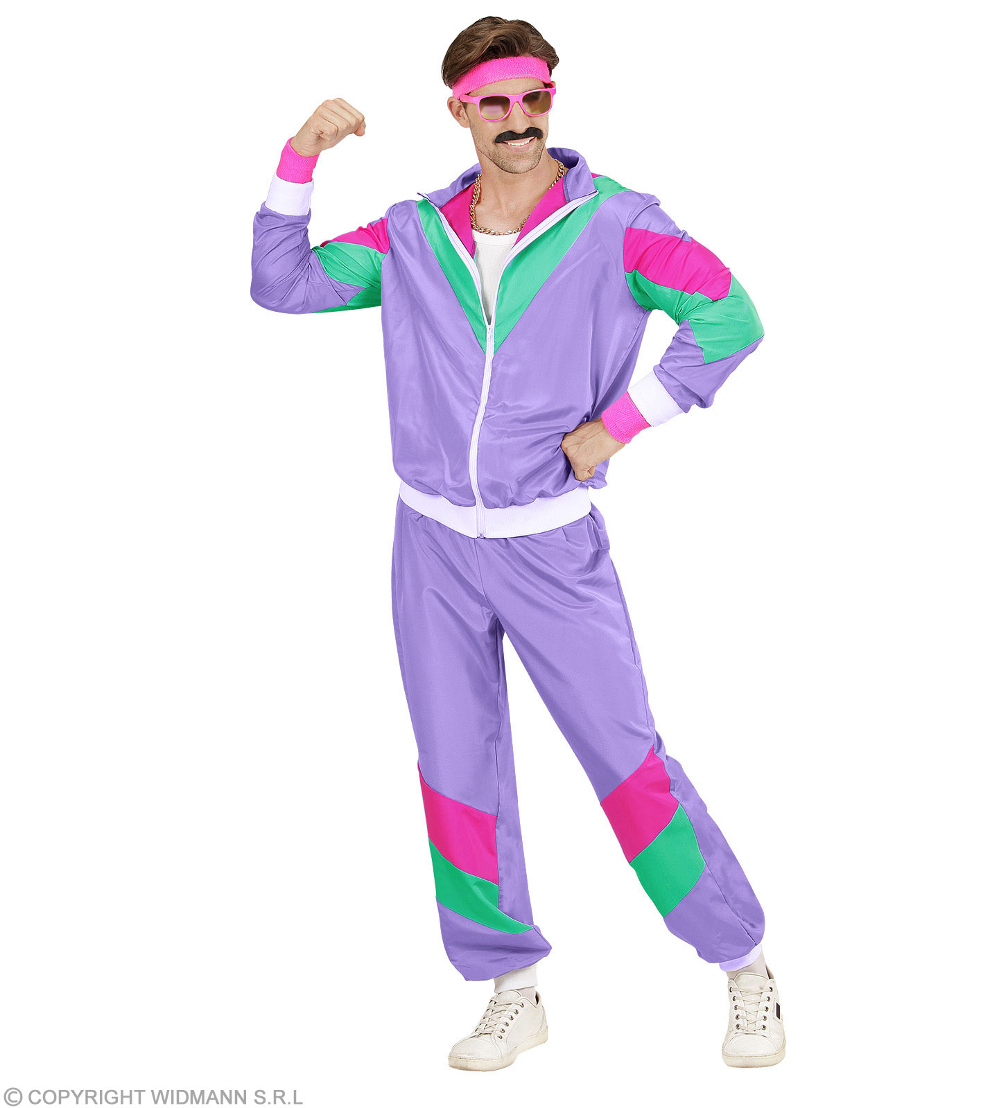 80er Jahre Trainings Anzug X-LARGE für Damen und Herren