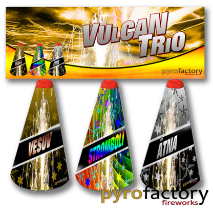 Vulkan Trio  3teilig
