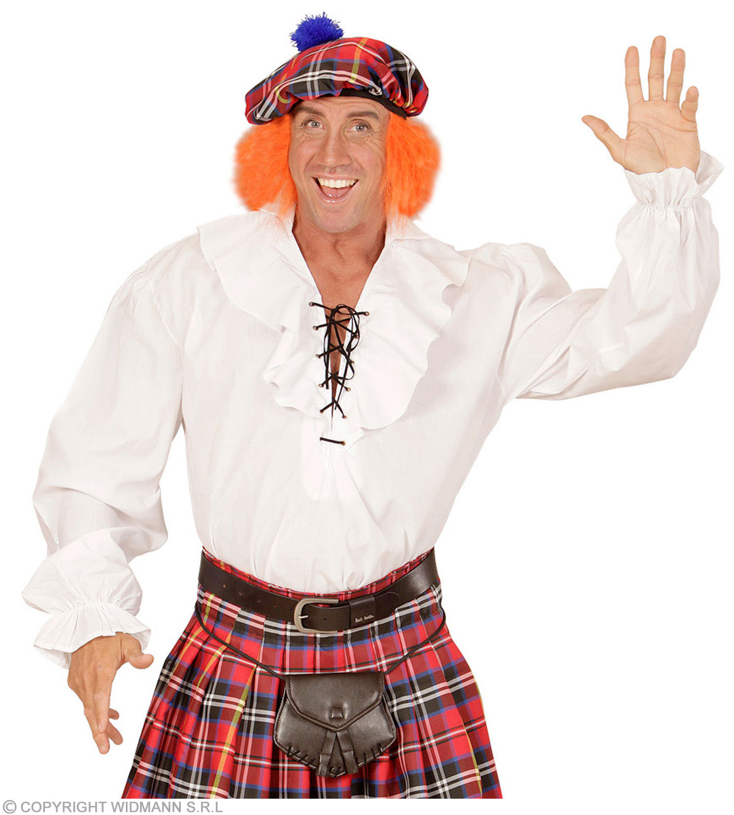 Piraten Hemd weiss XL Erw.