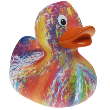 Rainbow Badeente 8cm