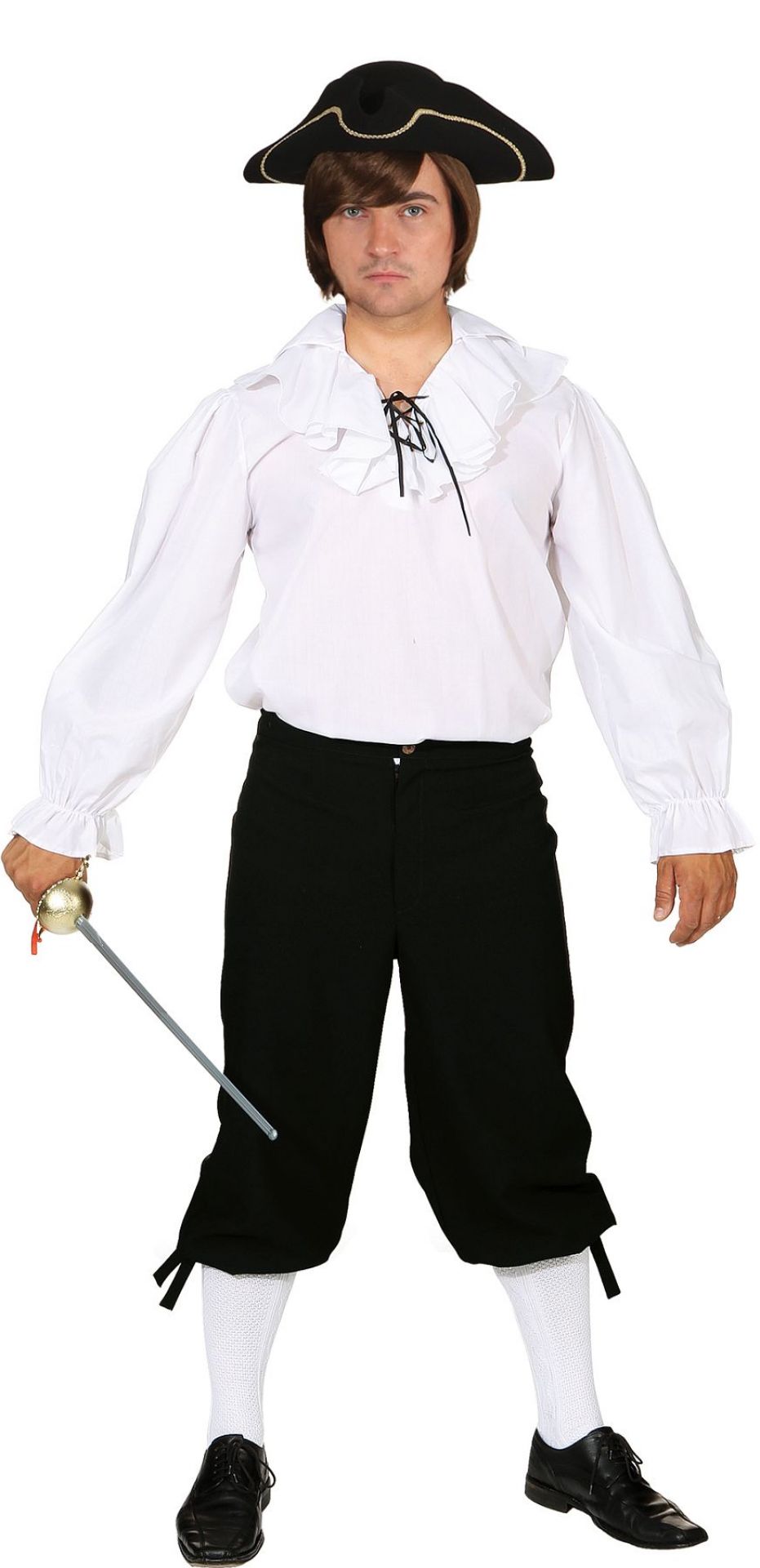 Kniebundhose schwarz  Gr. 50/52