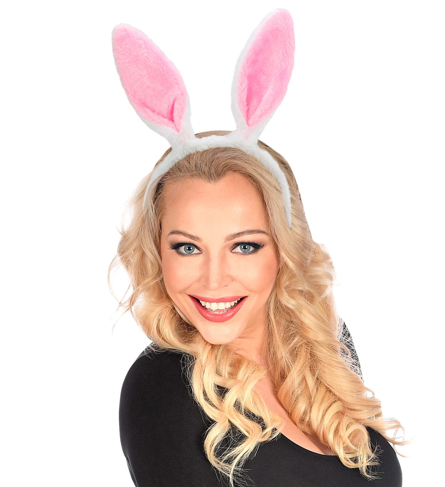 Hasen Ohren  weiß-rosa