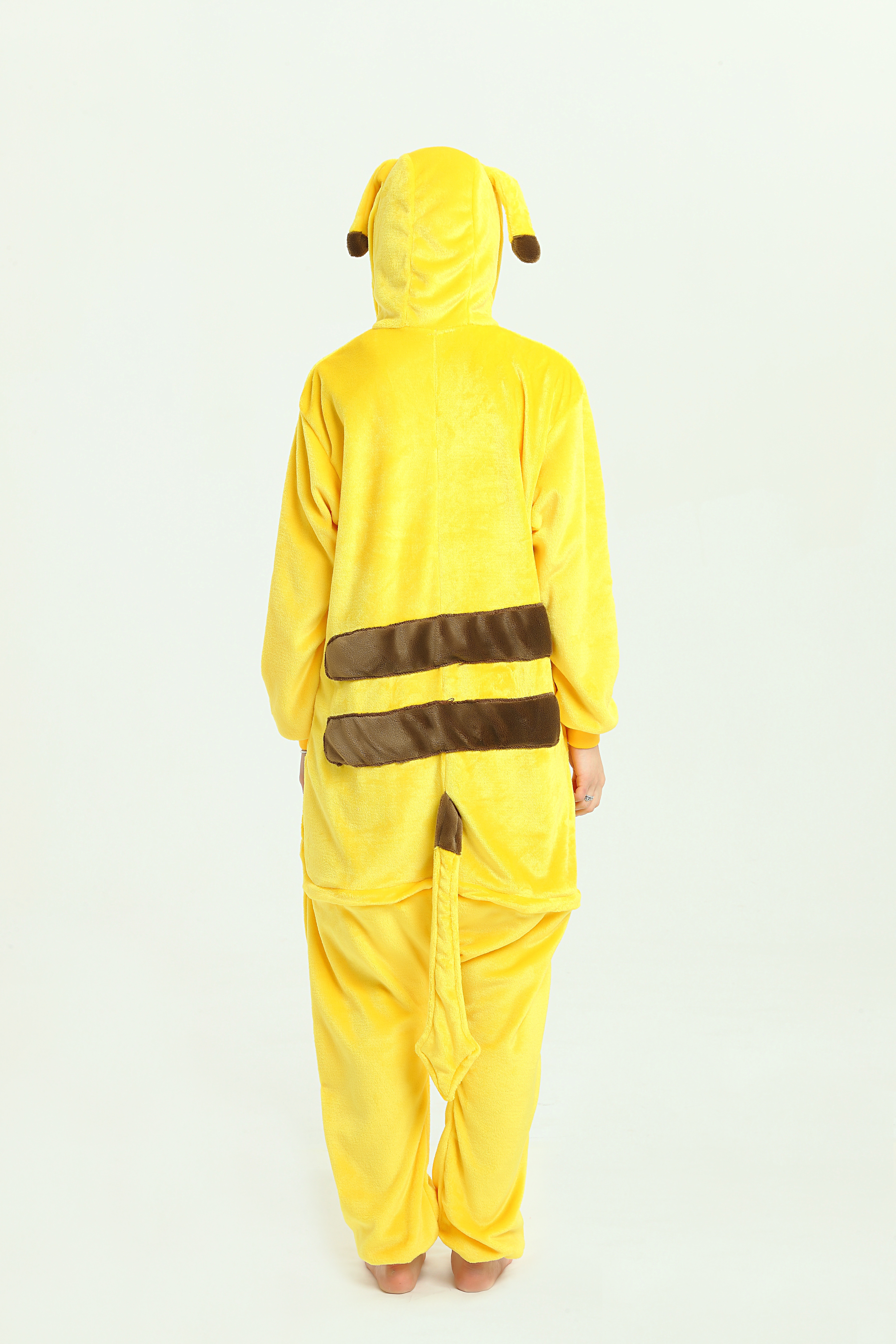 Gelber Comic  Kostüm Overall Größe MEDIUM für Erwachsene