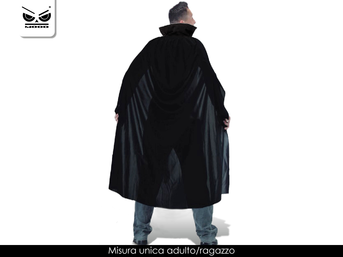 Dracula Umhang schwarz f. Erwachsene  OSZ