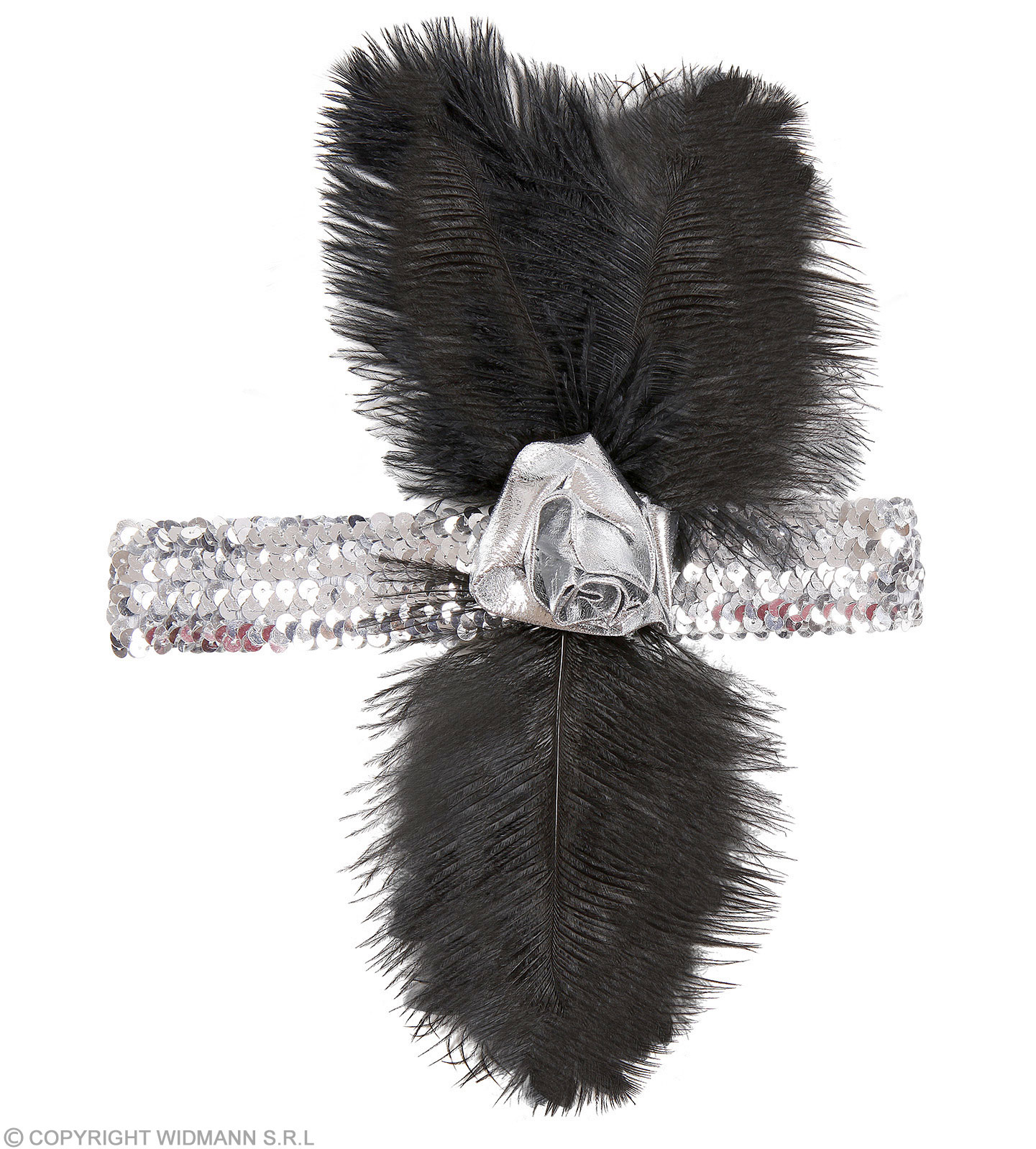 Charleston Haarband SILBER