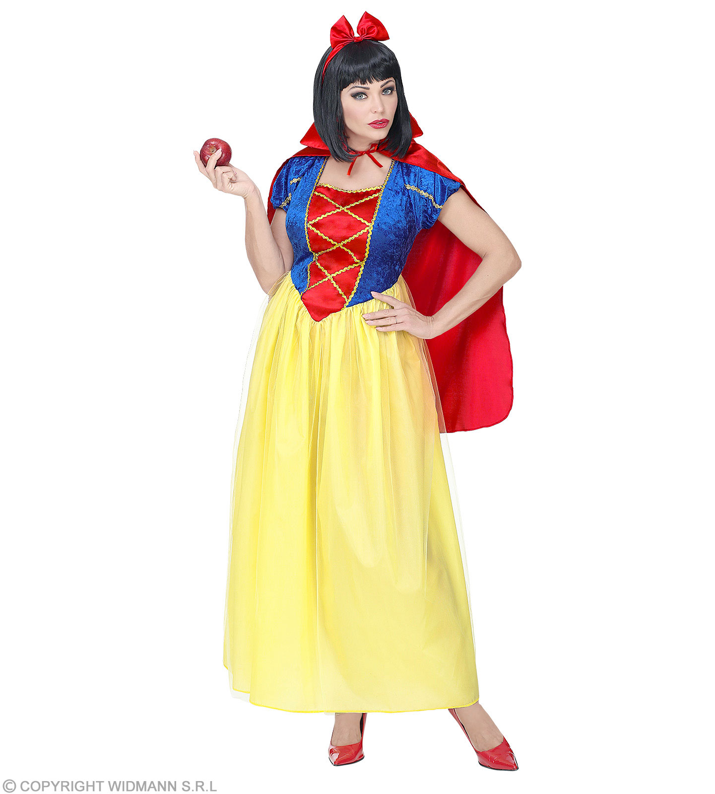 Schnewittchen Kleid lang  S