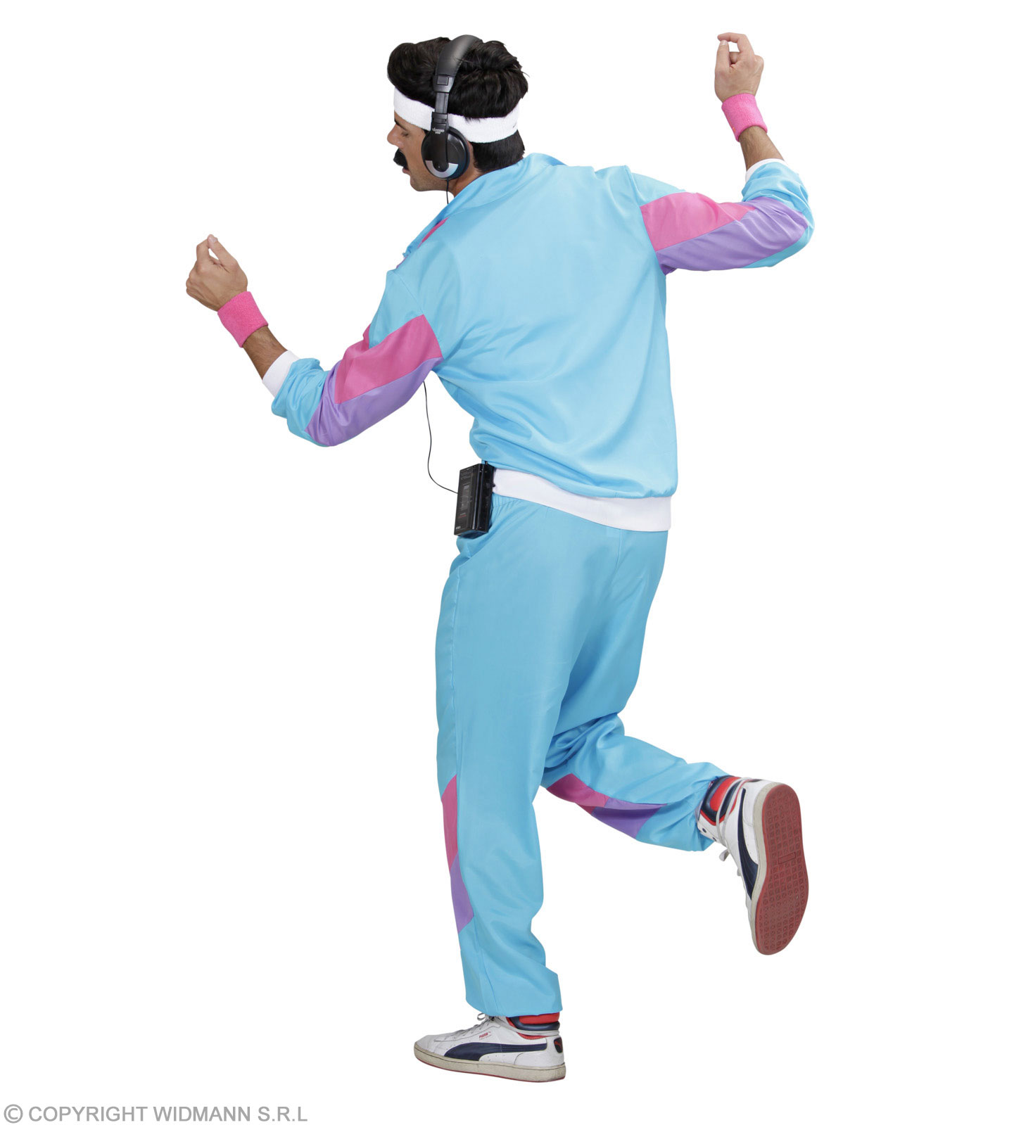 80er Jahre Anzug XL türkis