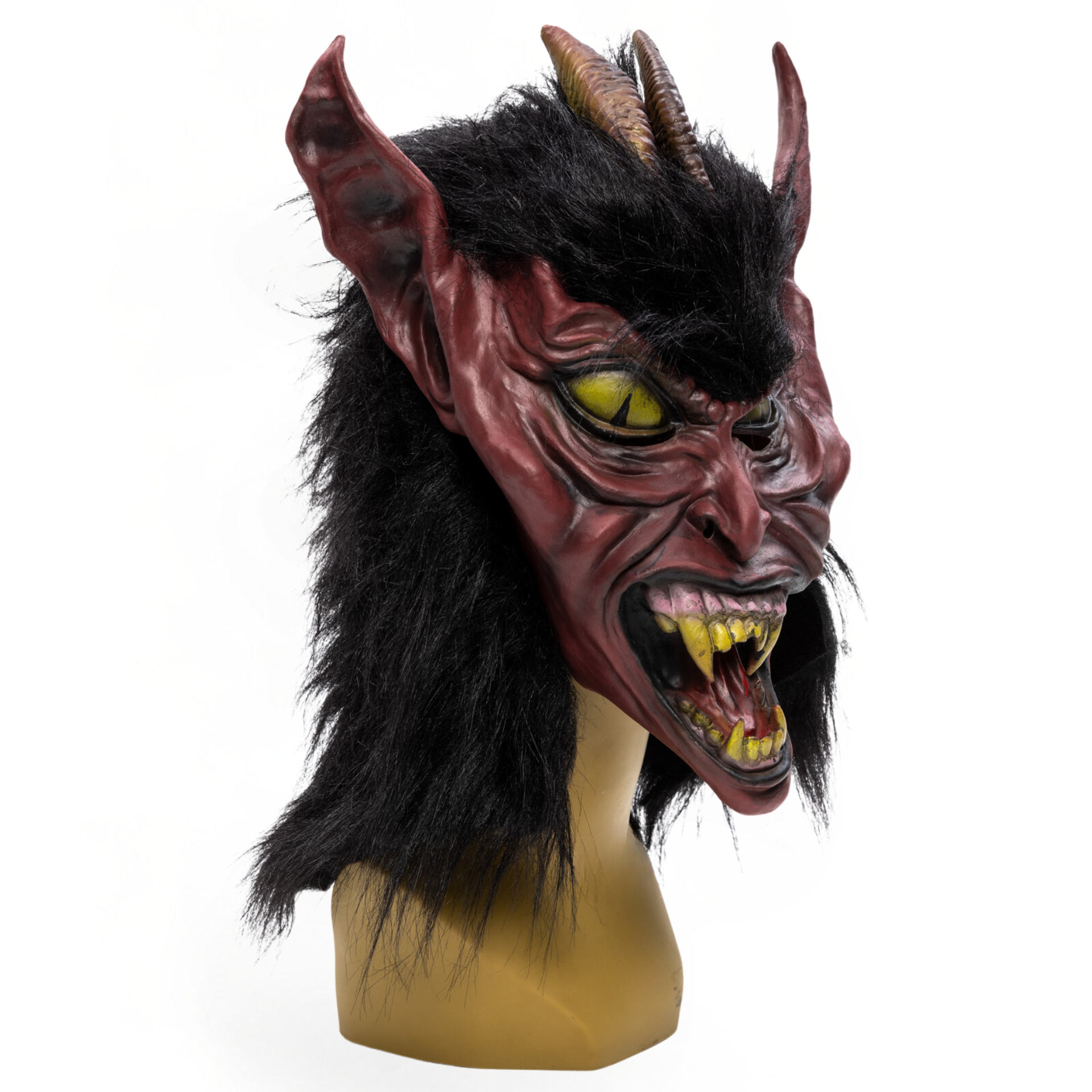 Krampus SET Overall MEDIUM mit Maske f.Erwachsene