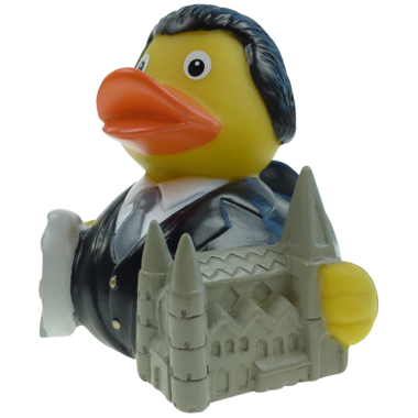 Wien Souvenir Badeente  8cm schwarz