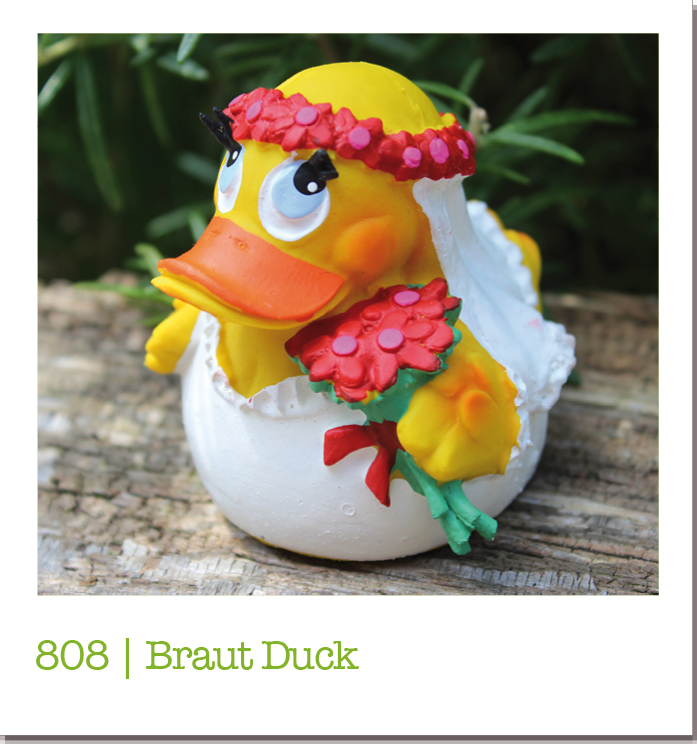Braut Ente Naturkautschuk